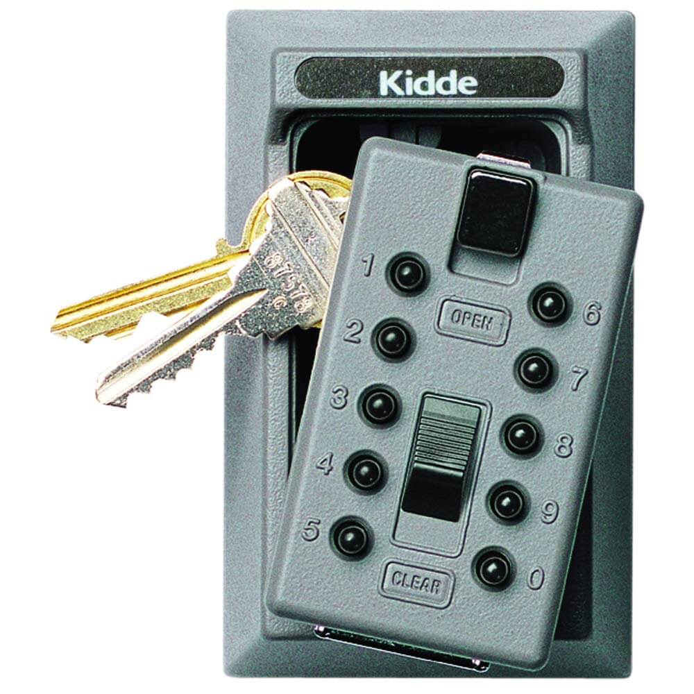 Kidde AccessPoint Push-Button Lockbox: #5 on our list of Airbnb lockboxes.