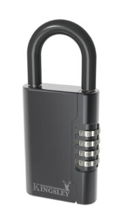 Kingsley Guard-A-Key Lockbox: #4 on our list of Airbnb lockboxes.